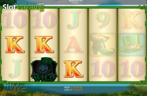 Οθόνη3. Boots Of Luck Κουλοχέρης