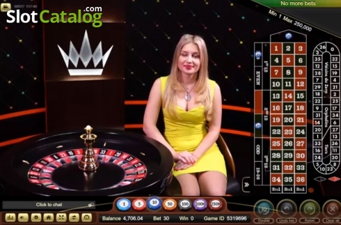 Οθόνη2. Roulette Live Casino (Ezugi) Κουλοχέρης