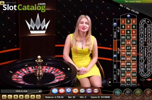 Οθόνη3. Roulette Live Casino (Ezugi) Κουλοχέρης