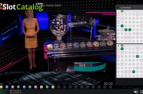 Οθόνη5. Keno Live Casino (Ezugi) Κουλοχέρης 