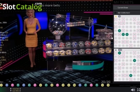 Οθόνη6. Keno Live Casino (Ezugi) Κουλοχέρης 