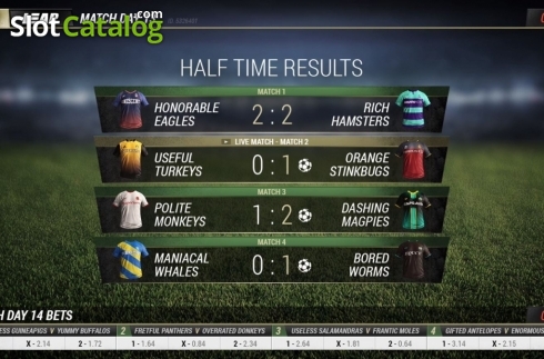 Οθόνη5. Virtual Football (Leap Gaming) Κουλοχέρης