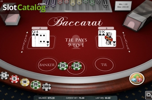 Οθόνη3. Baccarat (Laifacai) Κουλοχέρης