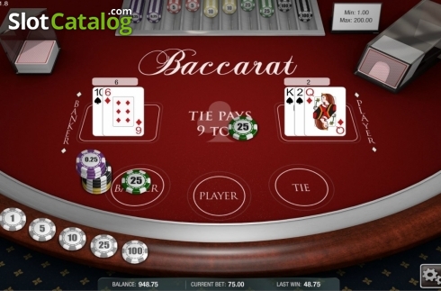 Οθόνη4. Baccarat (Laifacai) Κουλοχέρης