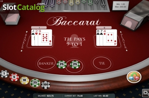 Οθόνη5. Baccarat (Laifacai) Κουλοχέρης