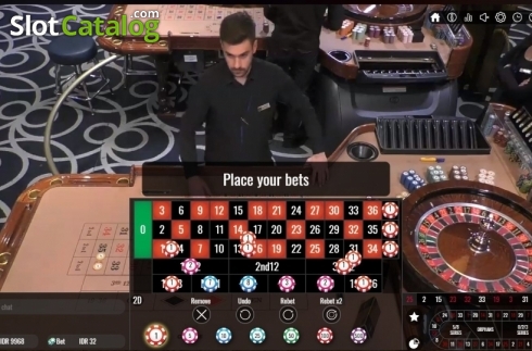 Οθόνη5. Lobby Live Casino (Vivogaming) Κουλοχέρης