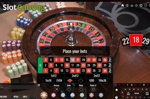 Οθόνη6. Lobby Live Casino (Vivogaming) Κουλοχέρης