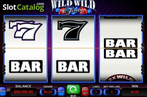 Οθόνη2. Wild Wild Gems Κουλοχέρης