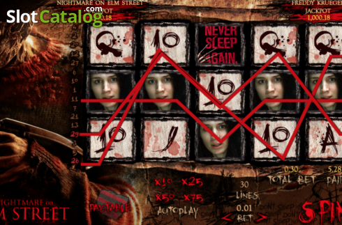 Οθόνη7. A Nightmare On Elm Street Κουλοχέρης 