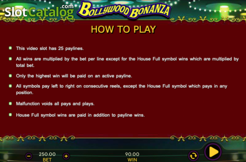 Οθόνη8. Bollywood Bonanza Κουλοχέρης