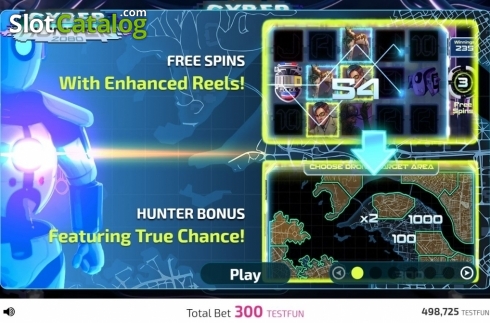 Οθόνη5. Cyber Hunter 2080 Κουλοχέρης