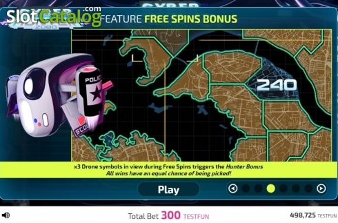 Οθόνη7. Cyber Hunter 2080 Κουλοχέρης