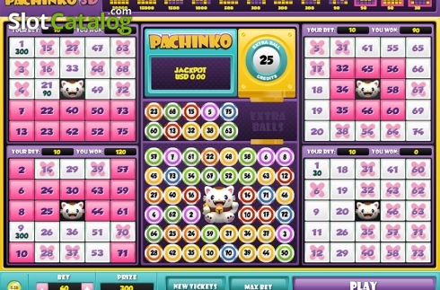 Οθόνη4. Pachinko 3D Κουλοχέρης