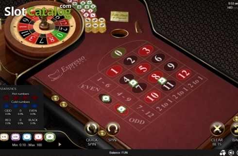 Οθόνη2. 12 Numbers Roulette Κουλοχέρης