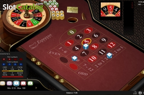 Οθόνη4. 12 Numbers Roulette Κουλοχέρης