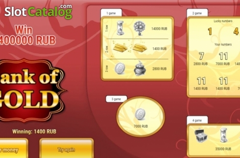 Οθόνη5. Bank of Gold Κουλοχέρης