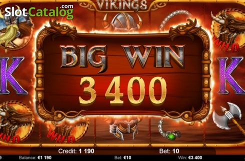 Οθόνη3. Vikings (Kajot Games) Κουλοχέρης 