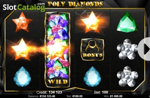 Οθόνη4. Poly Diamonds Κουλοχέρης
