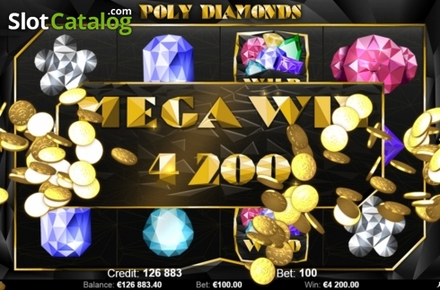 Οθόνη5. Poly Diamonds Κουλοχέρης