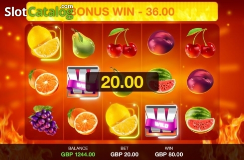 Οθόνη6. Red Hot Win Spin Κουλοχέρης 