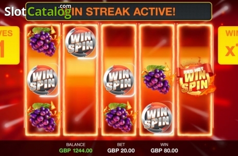 Οθόνη5. Red Hot Win Spin Κουλοχέρης 