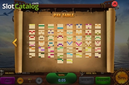 Οθόνη5. Caribbean Gold (Aiwin Games) Κουλοχέρης 