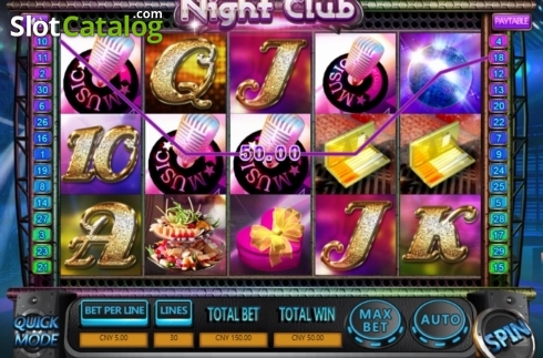 Οθόνη3. Night Club (Aiwin Games) Κουλοχέρης
