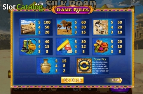 Οθόνη4. Silk Road (Aiwin Gaming) Κουλοχέρης
