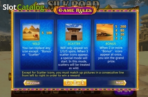 Οθόνη5. Silk Road (Aiwin Gaming) Κουλοχέρης
