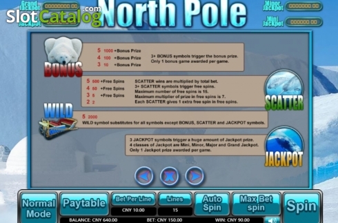 Οθόνη5. North Pole Κουλοχέρης