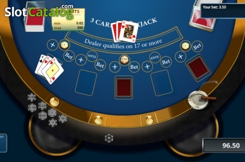 Οθόνη3. 3 Card Blackjack (Novomatic) Κουλοχέρης 