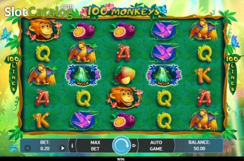 Οθόνη2. 100 Monkeys Κουλοχέρης
