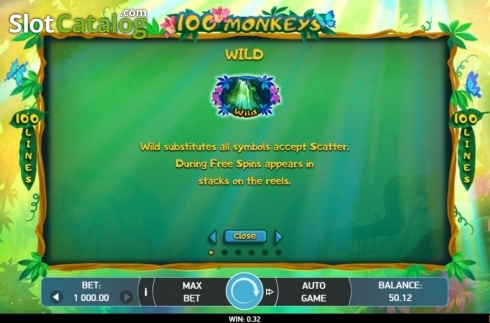 Οθόνη4. 100 Monkeys Κουλοχέρης