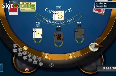 Οθόνη3. Caribbean Blackjack (Novomatic) Κουλοχέρης 