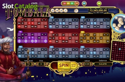 Οθόνη2. Tombala Slot Κουλοχέρης