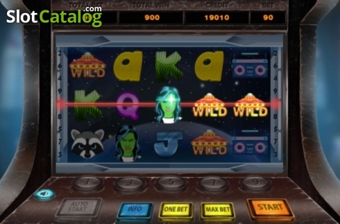 Οθόνη3. Galactic Quest Κουλοχέρης