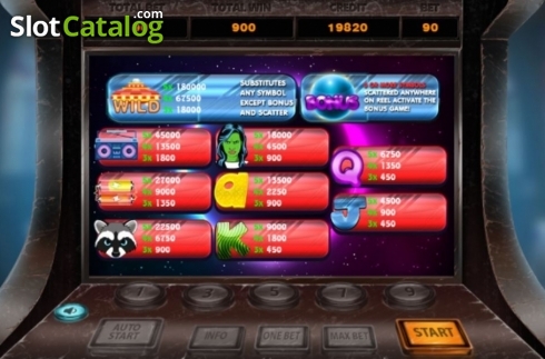 Οθόνη5. Galactic Quest Κουλοχέρης