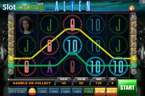 Οθόνη4. Alien Κουλοχέρης