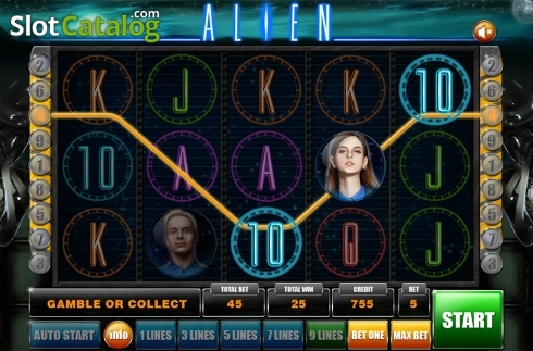 Οθόνη5. Alien Κουλοχέρης