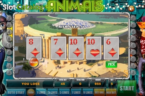 Οθόνη7. Animals (GameX) Κουλοχέρης