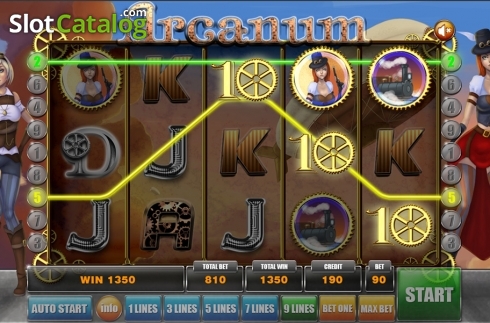 Οθόνη3. Arcanum (GameX) Κουλοχέρης
