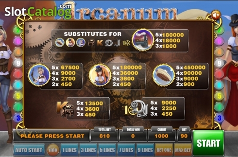 Οθόνη8. Arcanum (GameX) Κουλοχέρης