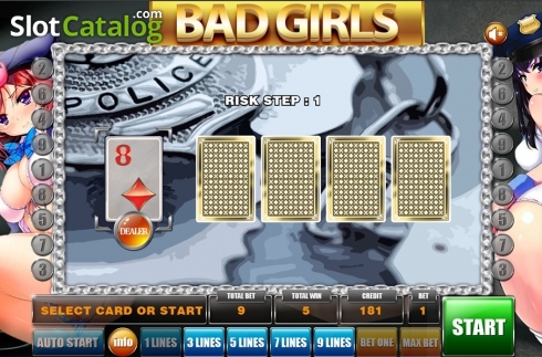 Οθόνη6. Bad Girls Κουλοχέρης