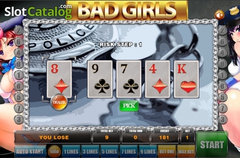 Οθόνη7. Bad Girls Κουλοχέρης