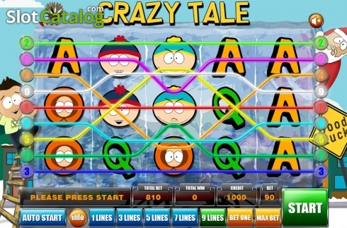 Οθόνη2. Crazy Tale Κουλοχέρης