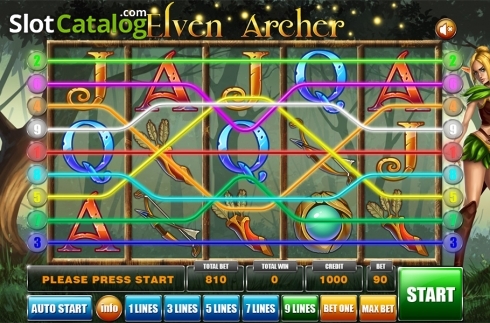 Οθόνη2. Elven Archer Κουλοχέρης