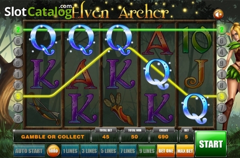 Οθόνη4. Elven Archer Κουλοχέρης