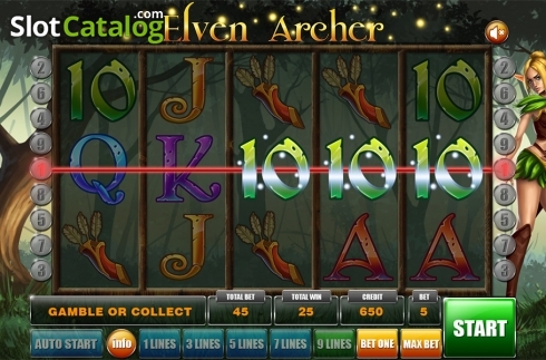 Οθόνη5. Elven Archer Κουλοχέρης