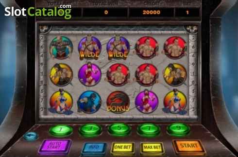 Οθόνη3. Kombat Κουλοχέρης 