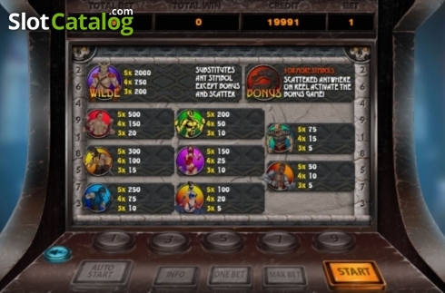 Οθόνη5. Kombat Κουλοχέρης 
